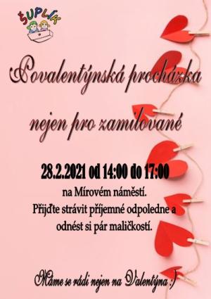 Povalentýnská procházka
