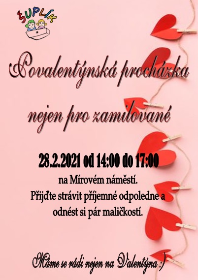 Povalentýnská procházka Povalentýnská procházka